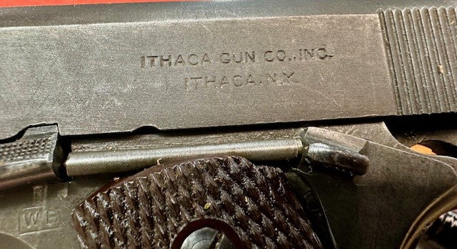 COLT / ITHACA 1911 | WWII | WITH SEARS U.S. MILITARY HOLSTER