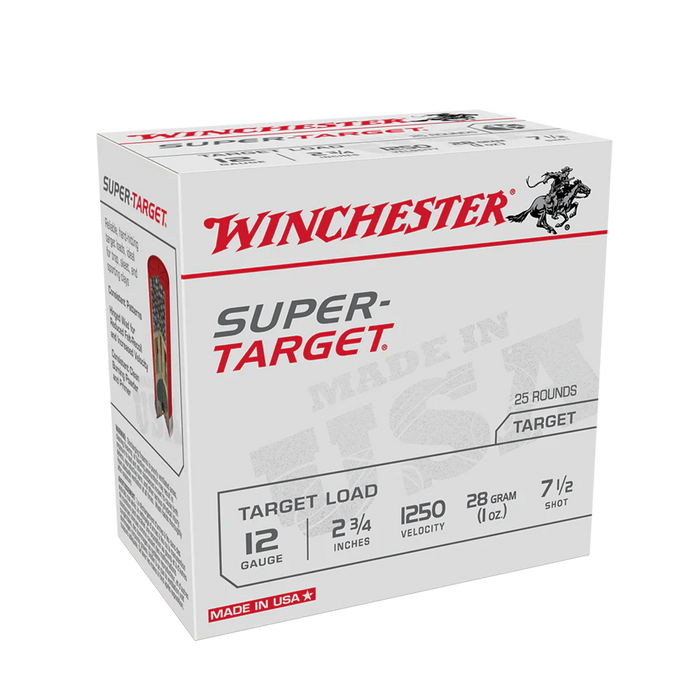 WINCHESTER - SUPER TARGET - 12G - 1,250FPS - 28 GRAM - 7.5 SHOT - 250 SLAB