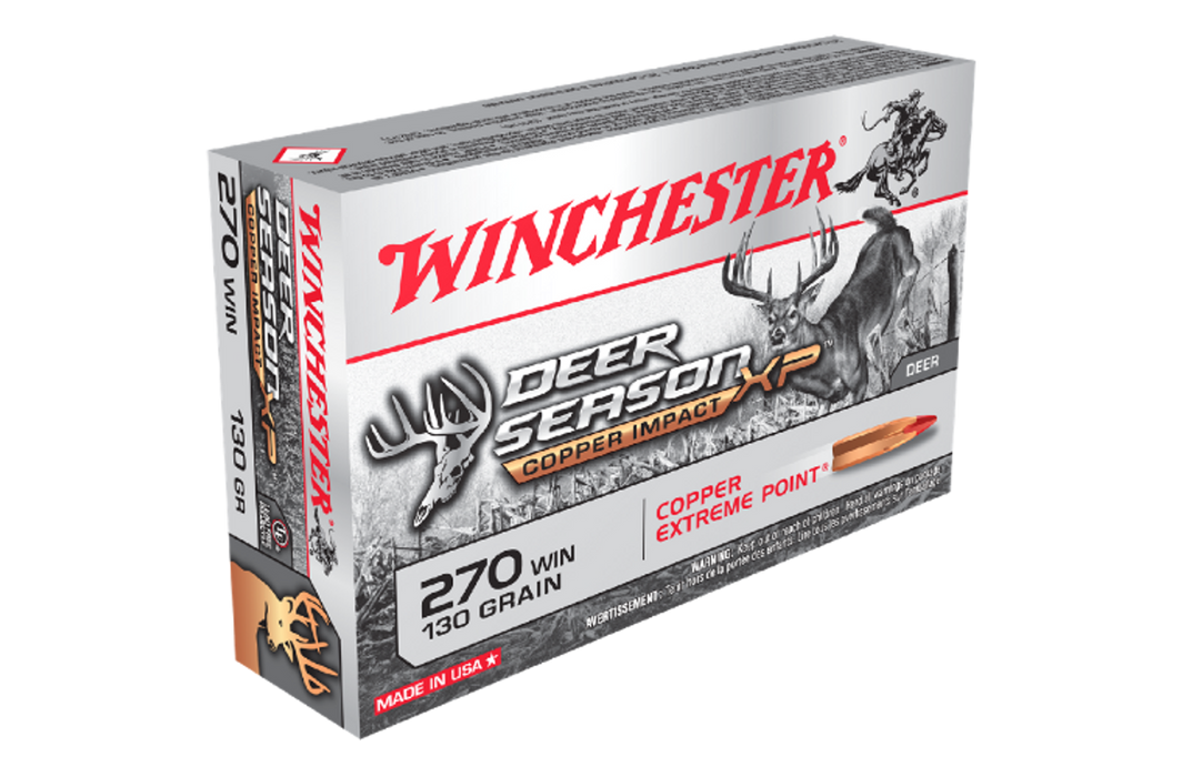 WINCHESTER - DEER SEASON - COPPER IMPACT - .308 WIN - 150GR - EXTREME POINT - 200 CASE