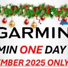 GARMIN ONE DAY SALE - 24th DECEMBER 2025 ONLY - SELECTED ITEMS