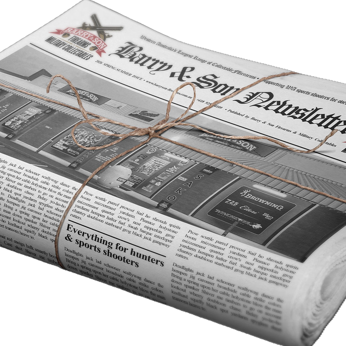 BARRY & SON FIREARMS NEWSLETTER - No.4 MARCH 2026 - GENERAL ITEMS