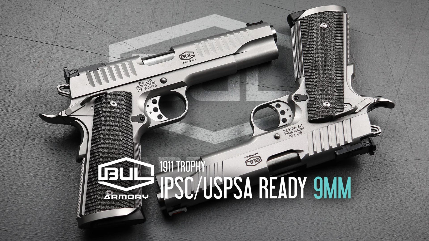 Bul Armory 1911 Trophy Stainless Steel 9mm — A Competition-Ready Classic