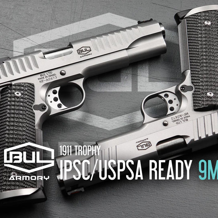 Bul Armory 1911 Trophy Stainless Steel 9mm — A Competition-Ready Classic