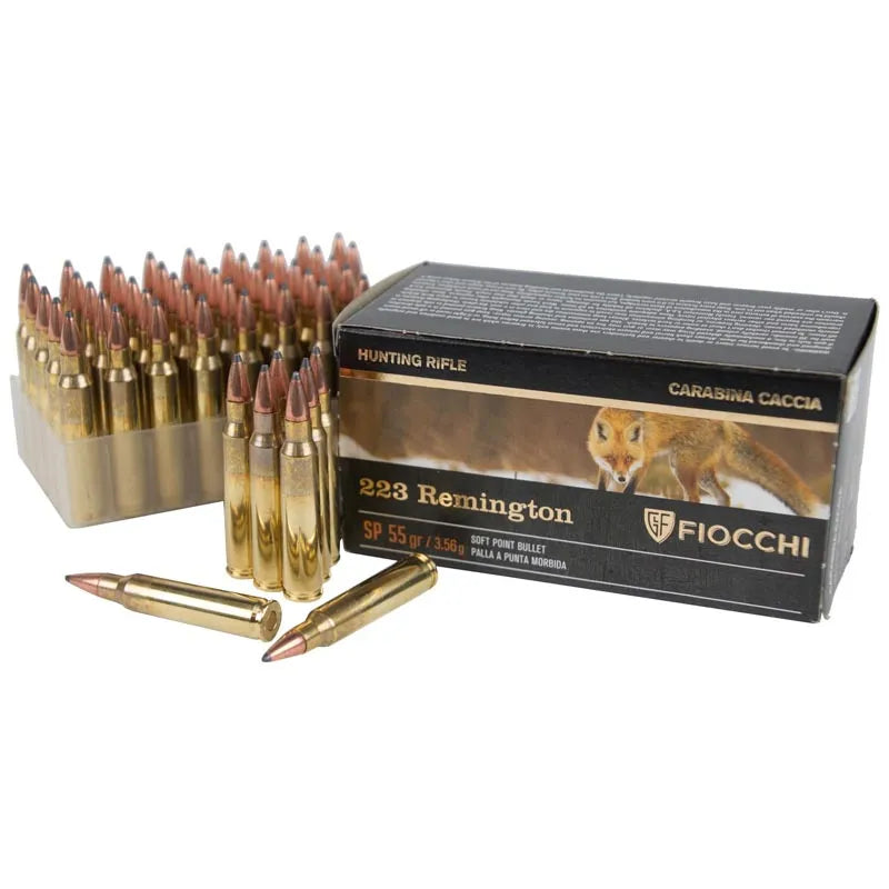 SEPTEMBER 24 AMMUNITION SPECIALS - FIOCCHI 223 55GR SOFT POINTS