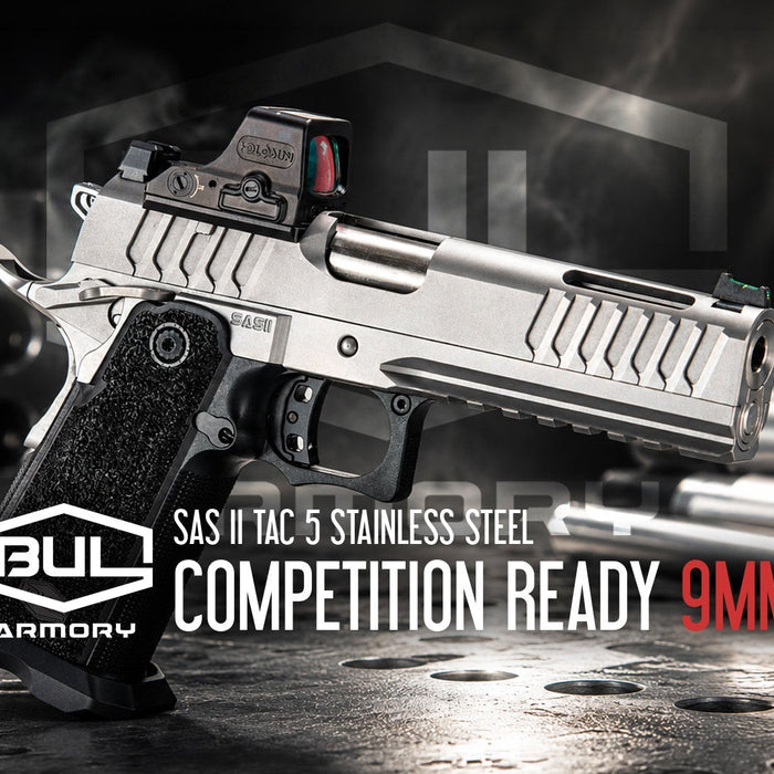 Bul Armory SAS II TAC 5 — The Competition-Ready 9mm That Means Business