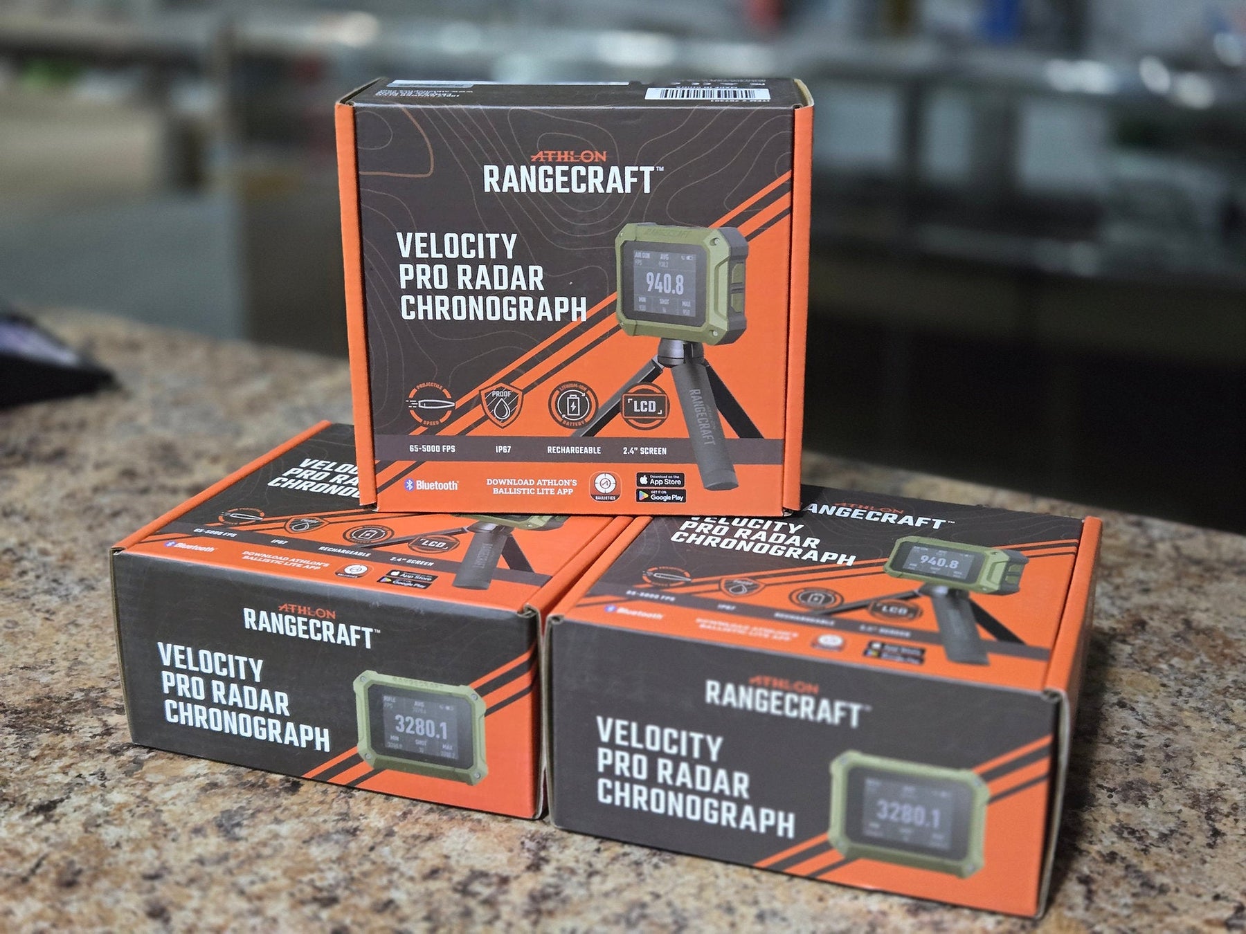 Athlon Rangecraft Velocity PRO Radar Chronograph packages