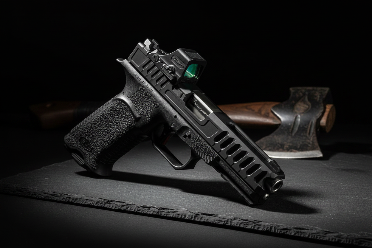 Bul Armory Axe Tomahawk 9mm Black
