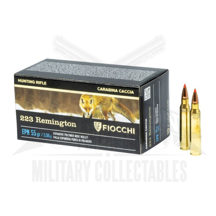 FIOCCHI 223 55GR SOFT POINTS