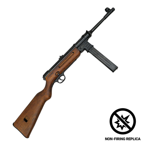 MP 41 Submachine Gun Non-Firing Replica — angled view