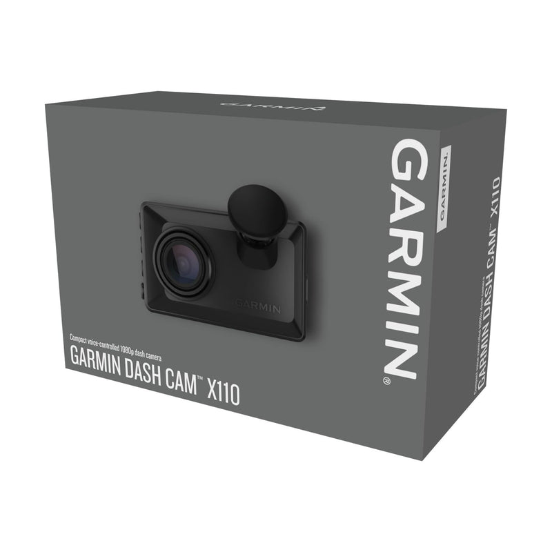 Garmin Dash Cam X110 Compact Voice Control 1080p