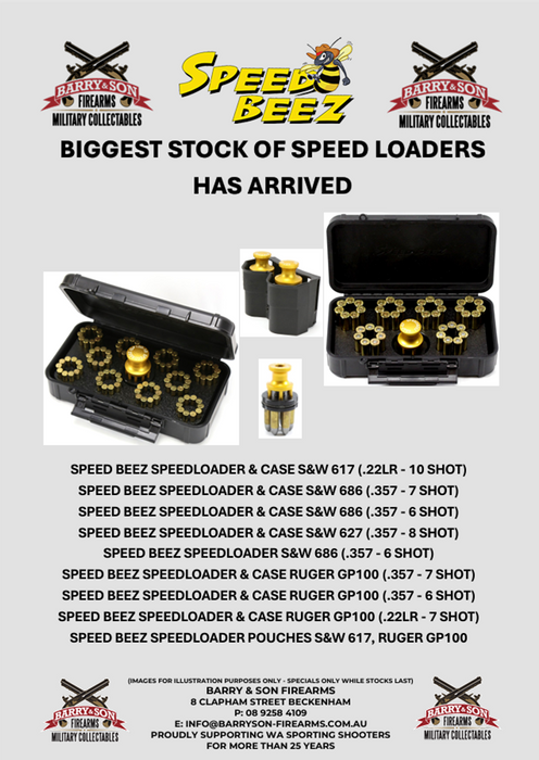 SPEED BEEZ - SPEEDLOADERS & BASES