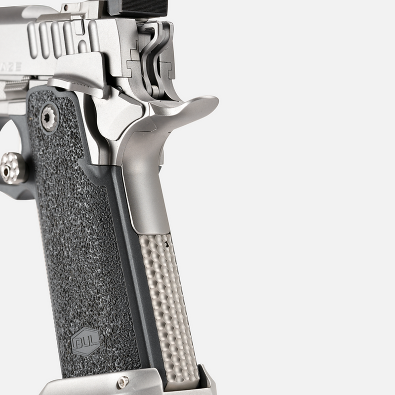 BUL ARMORY - SAS II BLAZE - STAINLESS STEEL - OPTIC READY - 9MM - ALL SOLD