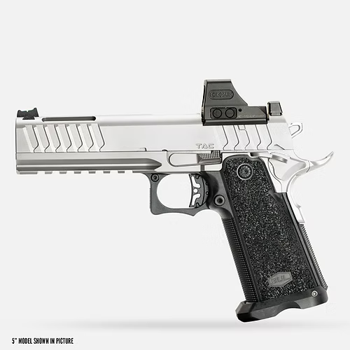 BUL ARMORY - SAS II TAC 5 "PRO" PORTED BARREL - STAINLESS STEEL - OPTIC READY - 9MM