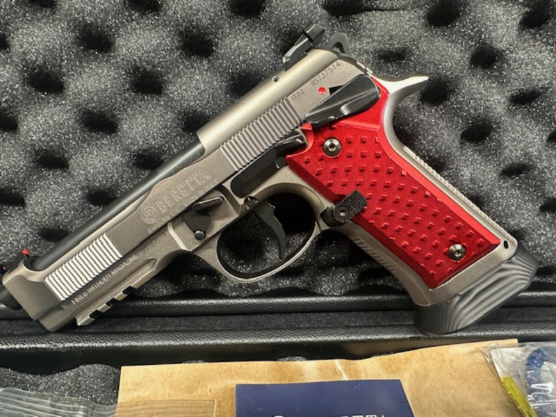 BERETTA 92X PERFORMANCE - TONI ENHANCED GRIPS & MAG WELL - NEW - CLEARANCE SALE