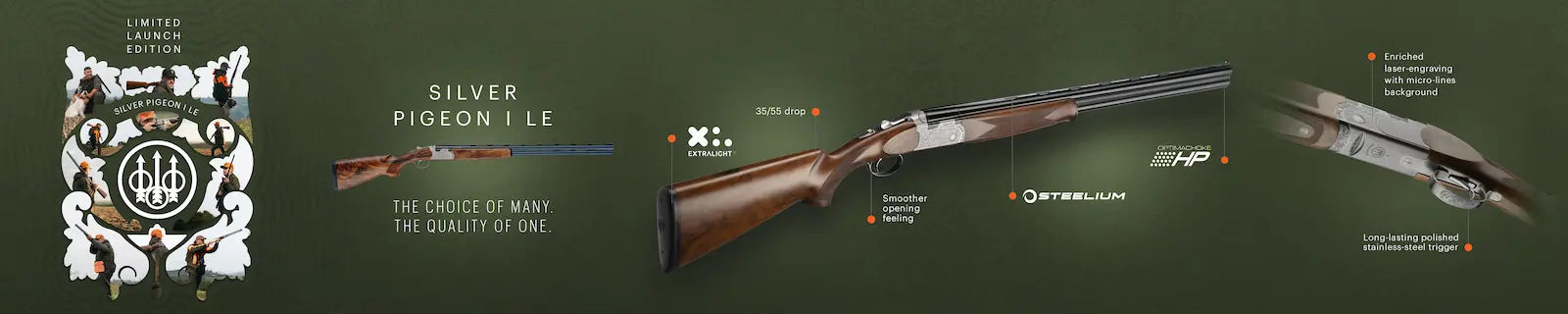 BERETTA - SILVER PIGEON I - LAUNCH EDITION - NOW AVALIABLE - LIMITED EDTION