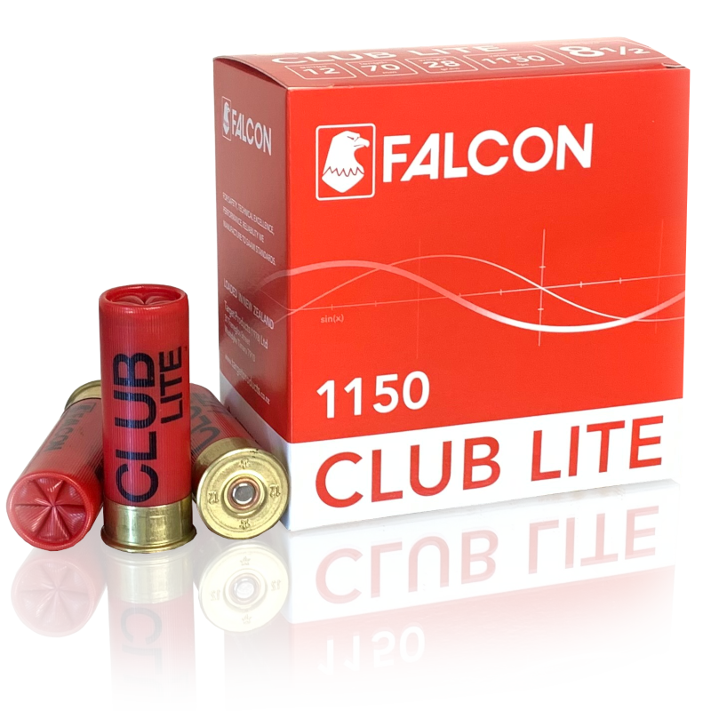 Falcon Club Lite 12 Gauge 28g 1150fps 7½ Clay Target Cartridges — SLAB