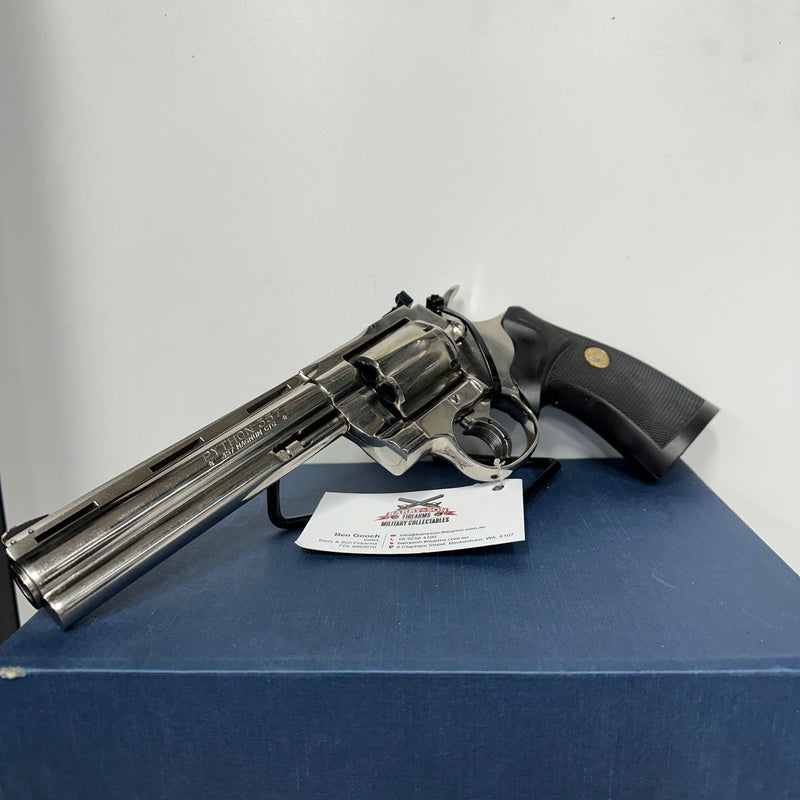 COLT Python - Nickel - 357 Magnum - Pre Loved