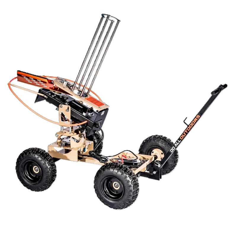 DO-ALL WHEELHOUSE 50 - CLAY TARGET THROWER - WIRELESS REMOTE, WOBBLER & WHEELED INCLUDED