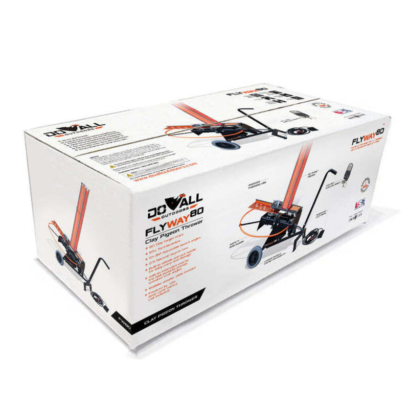 Do-All FlyWay 80 Clay Target Thrower with Wireless Remote