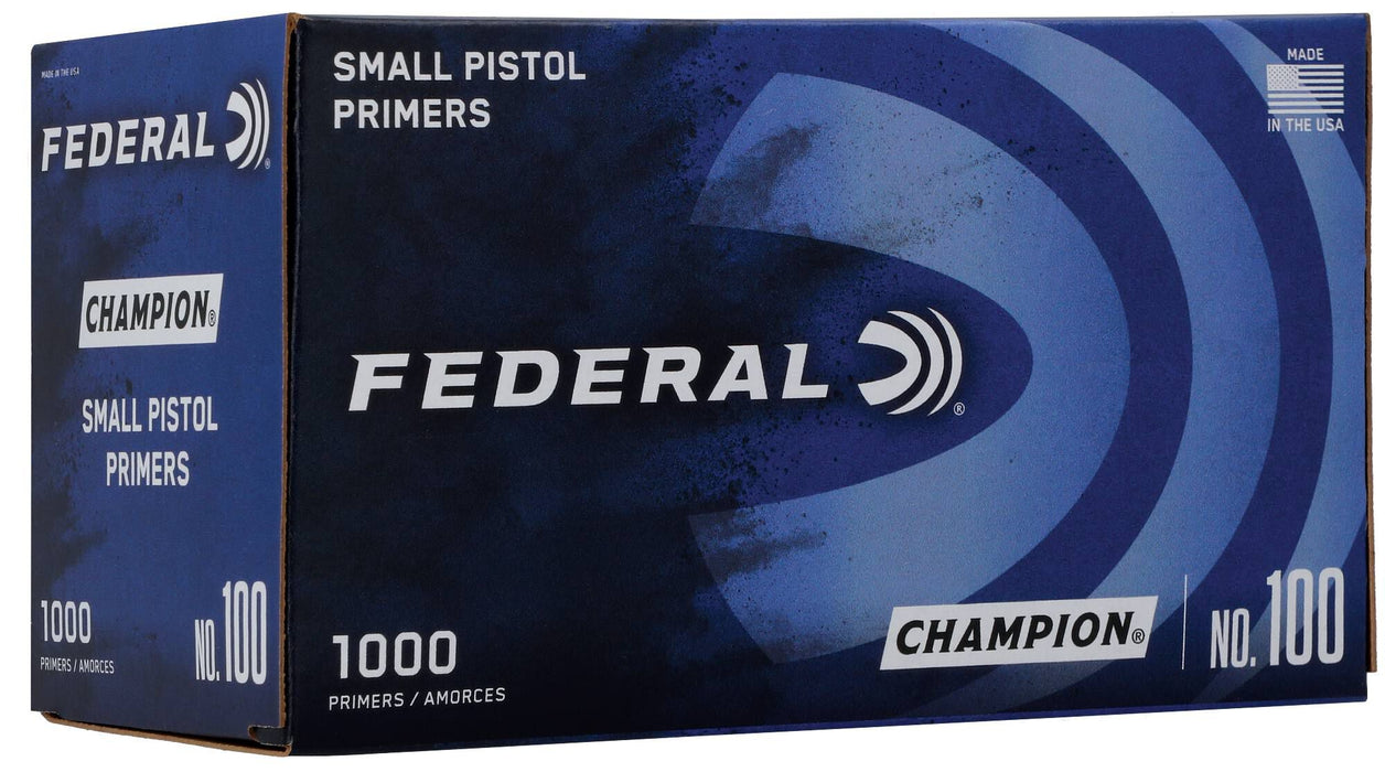 Federal F100 Small Pistol Primers