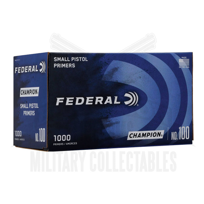 Federal F100 Small Pistol Primers