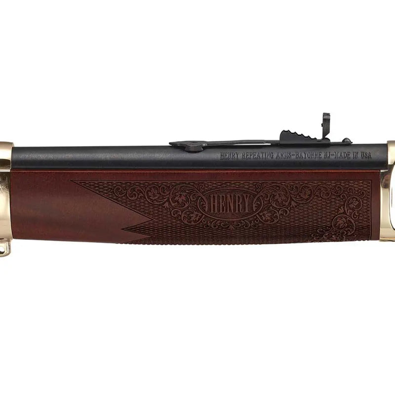 Henry H024-3030 Brass Side Gate Lever Action Rifle .30-30