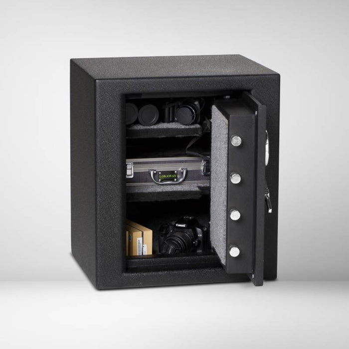 LOKAWAY LP610D HANDGUN GUN SAFE - CAT H COMPLIANT TO NEW WAPOL REGS