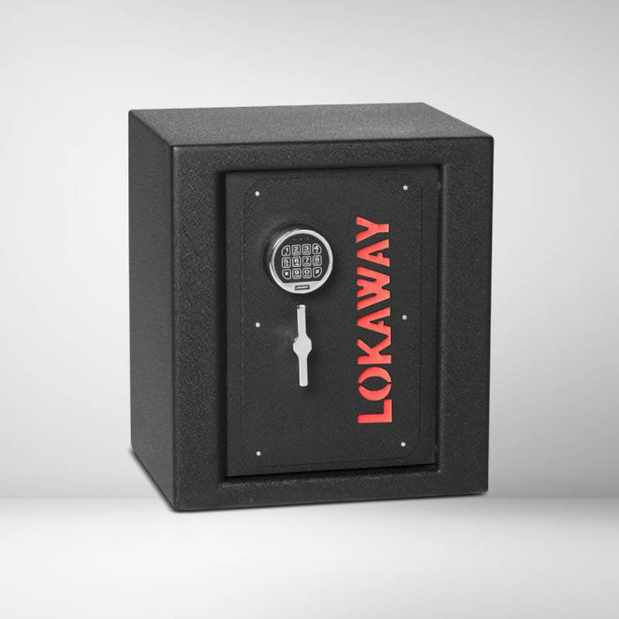 LOKAWAY LP610D HANDGUN GUN SAFE - CAT H COMPLIANT TO NEW WAPOL REGS