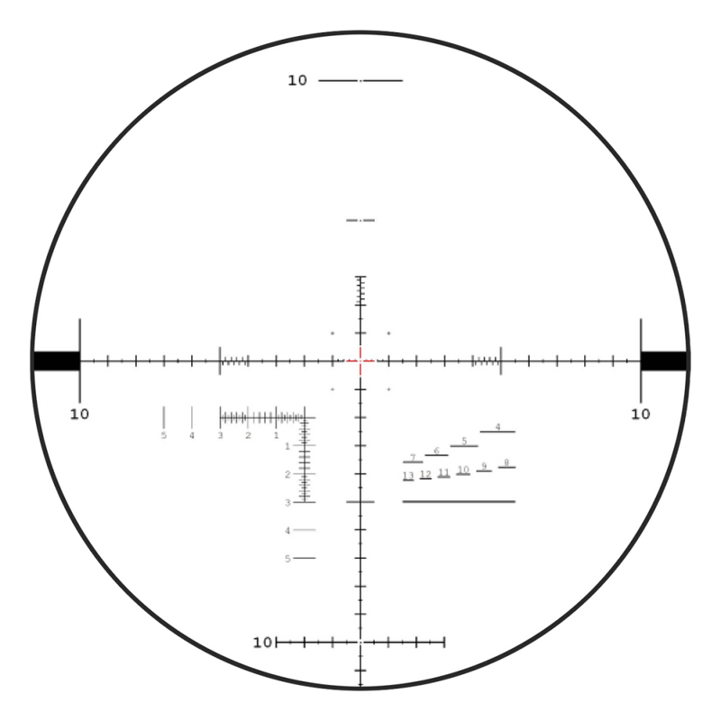 Steiner T6Xi 5-30x56 MSR2 MIL Illuminated Reticle