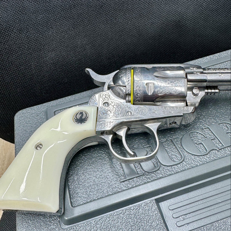Ruger New Vaquero Factory Engraved Matched Set – .45 Colt