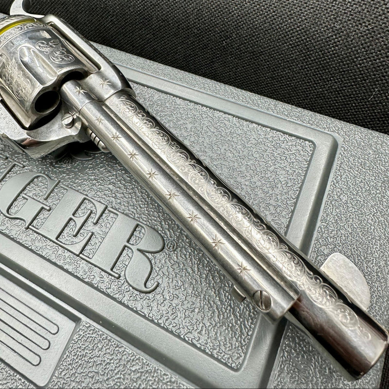Ruger New Vaquero Factory Engraved Matched Set – .45 Colt