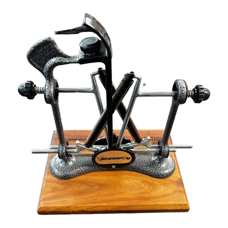 Warthog Knife Sharpener - ELITE VSHARP A4 With Blackwood Base