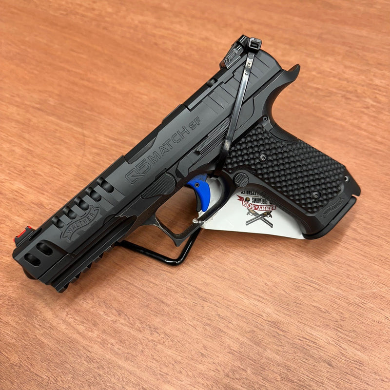 WALTHER PPQ Q5 MATCH STEEL FRAME OPTIC READY - 9MM SEMI AUTO - PRE LOVED