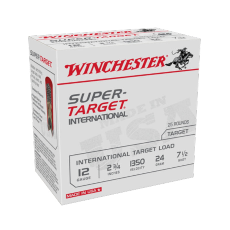 Winchester Super Target 12 Gauge - 24gr - 7.5 SHOT - 1,350FPS - 250 SLAB