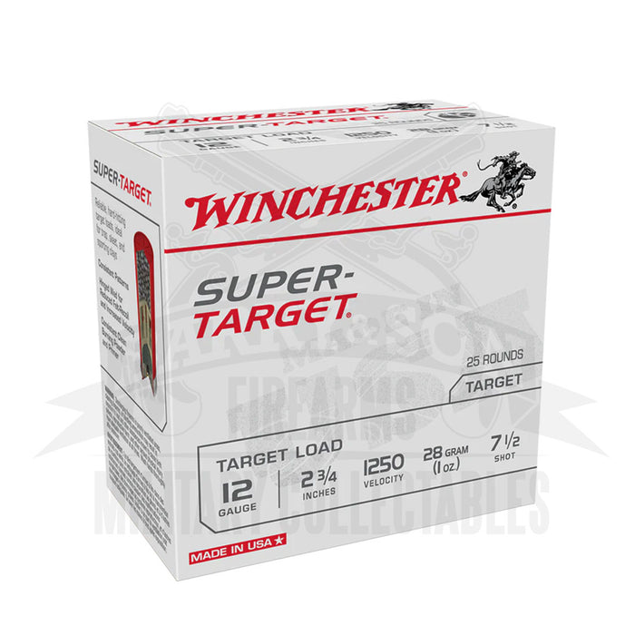 WINCHESTER - SUPER TARGET - 12G - 1,250FPS - 28 GRAM - 7.5 SHOT - 250 SLAB