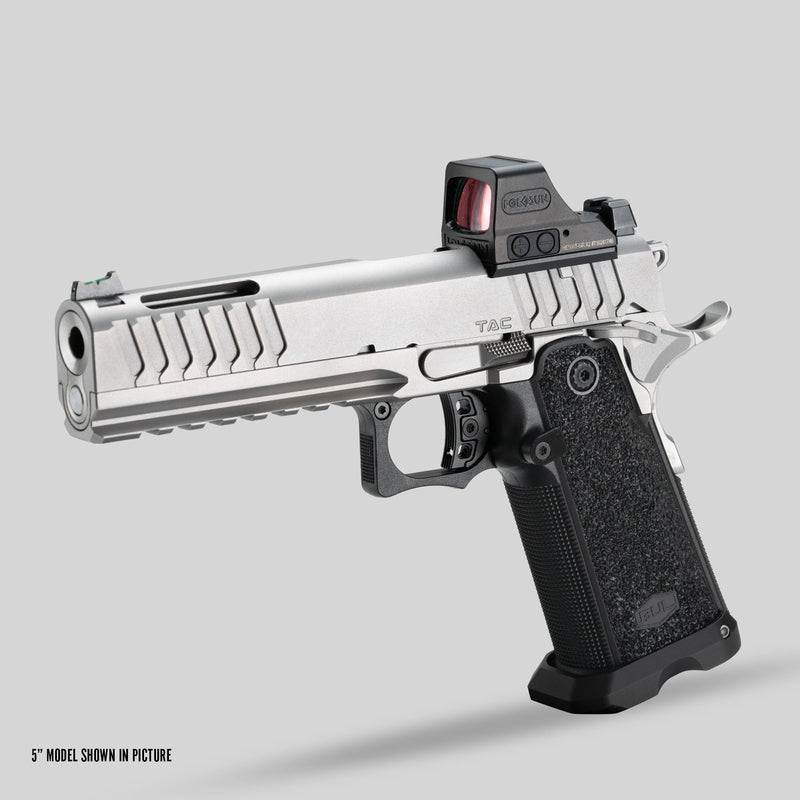 Bul Armory SAS II TAC 5 Stainless Steel Optic Ready 9mm Pistol — NEW MODEL