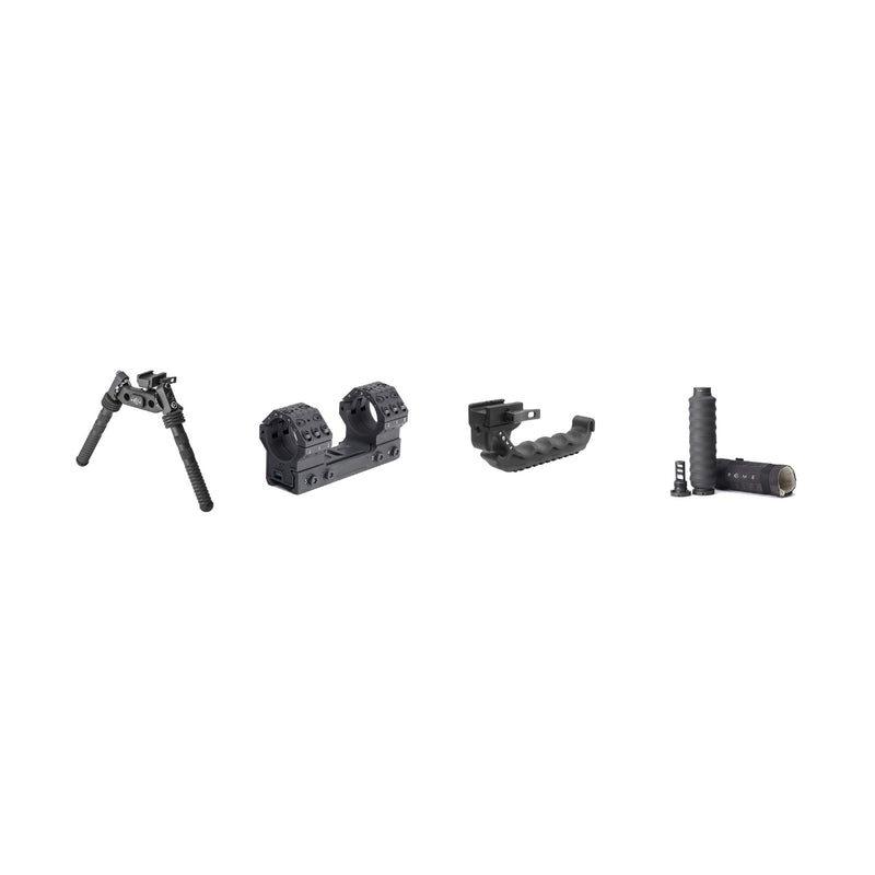 Victrix Gladio Small Bore Armour Black & Medium Flat Brown .22LR Long Range Competition Rifle