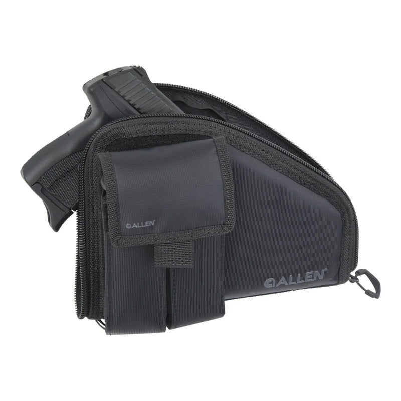 Allen Pistol Case with Mag Pouch 8"
