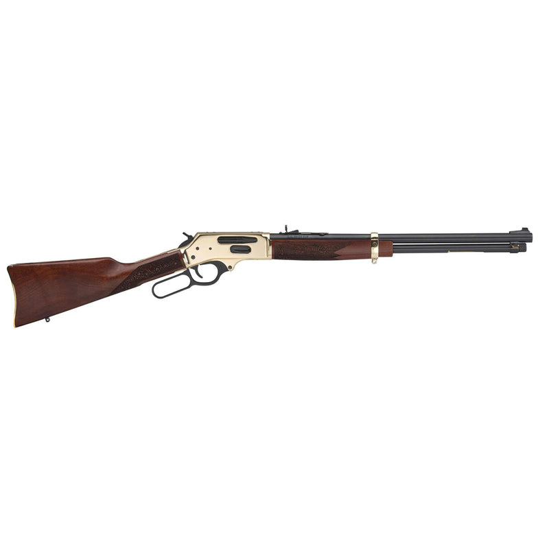 Henry H024-3030 Brass Side Gate Lever Action Rifle .30-30