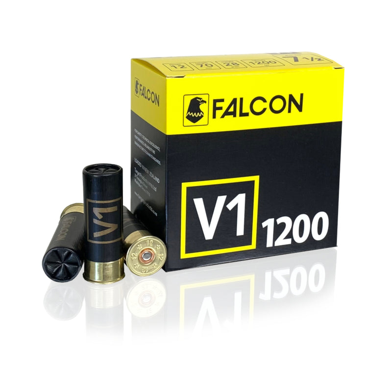 Falcon V1 12 Gauge 28g 1200fps 7½ Clay Target Cartridges — SLAB