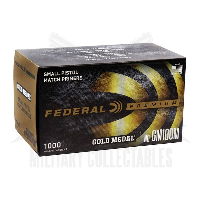 Federal GM100 Small Pistol Primers