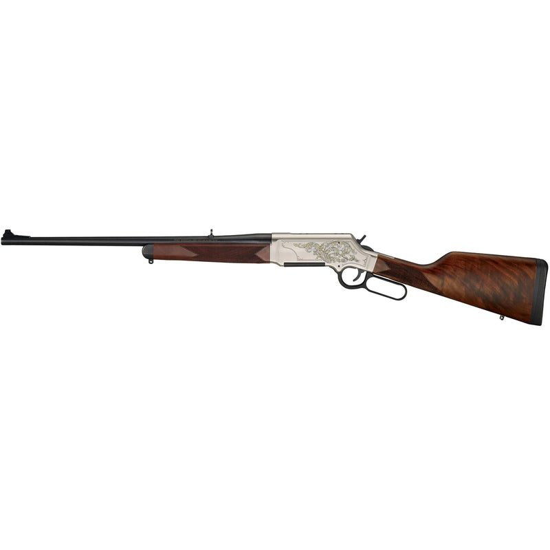 Henry H014D-223 Long Ranger Deluxe Engraved Edition Side Gate Lever Action Rifle .223 Rem