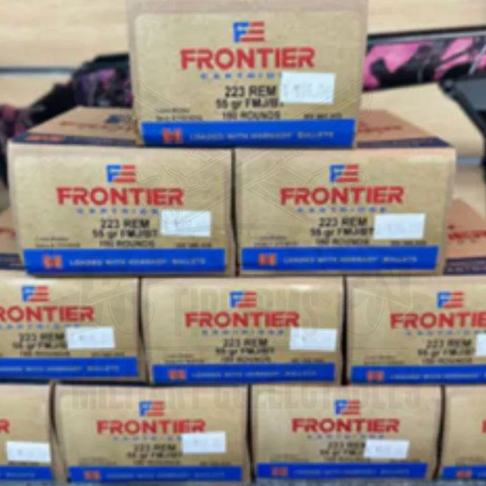 Hornady Frontier .223 REM 55ge FMJ/BT bullets