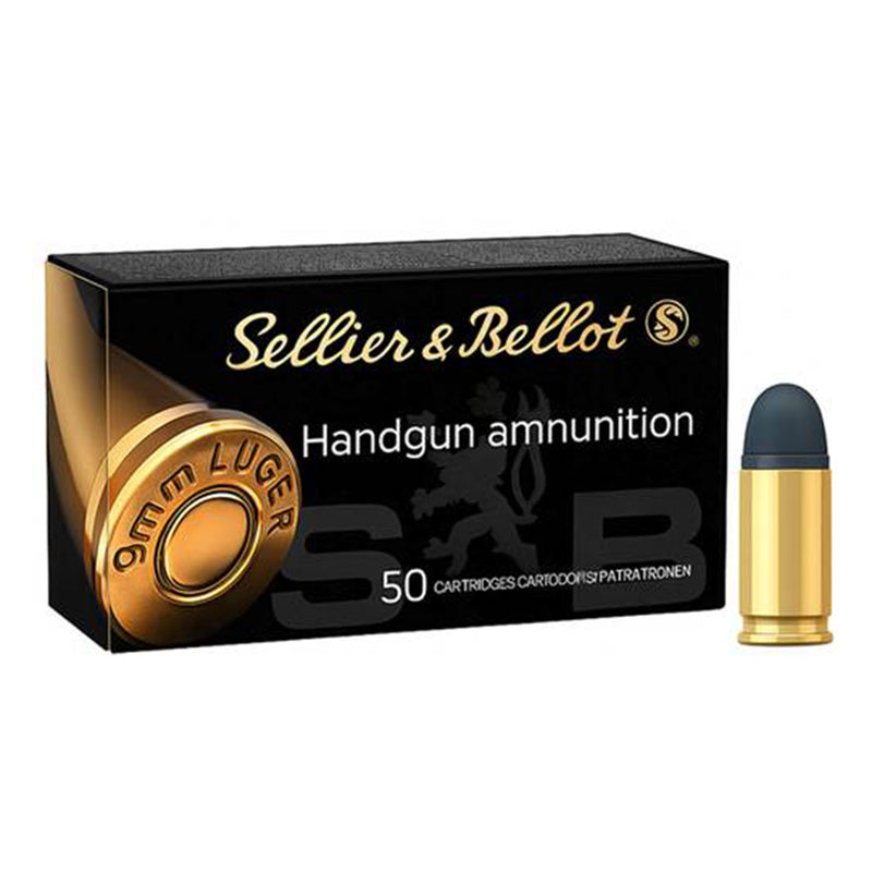 Sellier & Bellot 9mm 124gr Lead Round Nose – BULK CASE