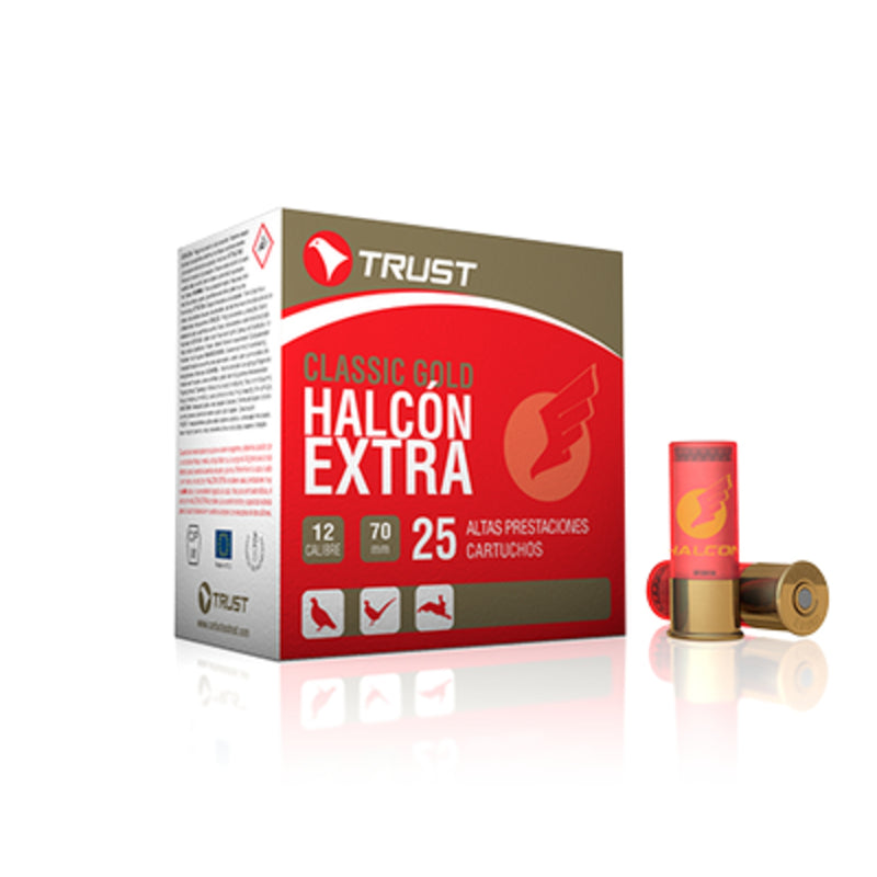 Trust 12 Gauge Super Halcon BB Copper Plated Classic Gold 1328FPS 40g - 250 SLAB