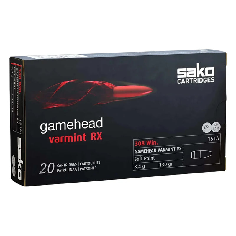 SAKO 308 WIN Hollow Point Boat Tail 130GR – BULK