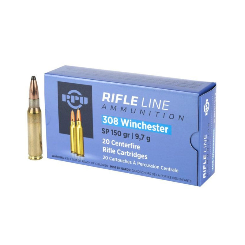 PPU 308 WIN Soft Point 150GR – BULK