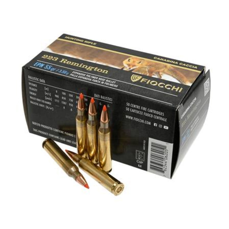 Fiocchi EPN 55Gr Ballistic Tip .223 Rem – BULK CASE