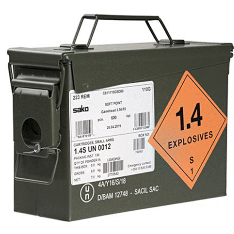 Sako Gamehead 55Gr Soft Point .223 Rem – BULK CASE