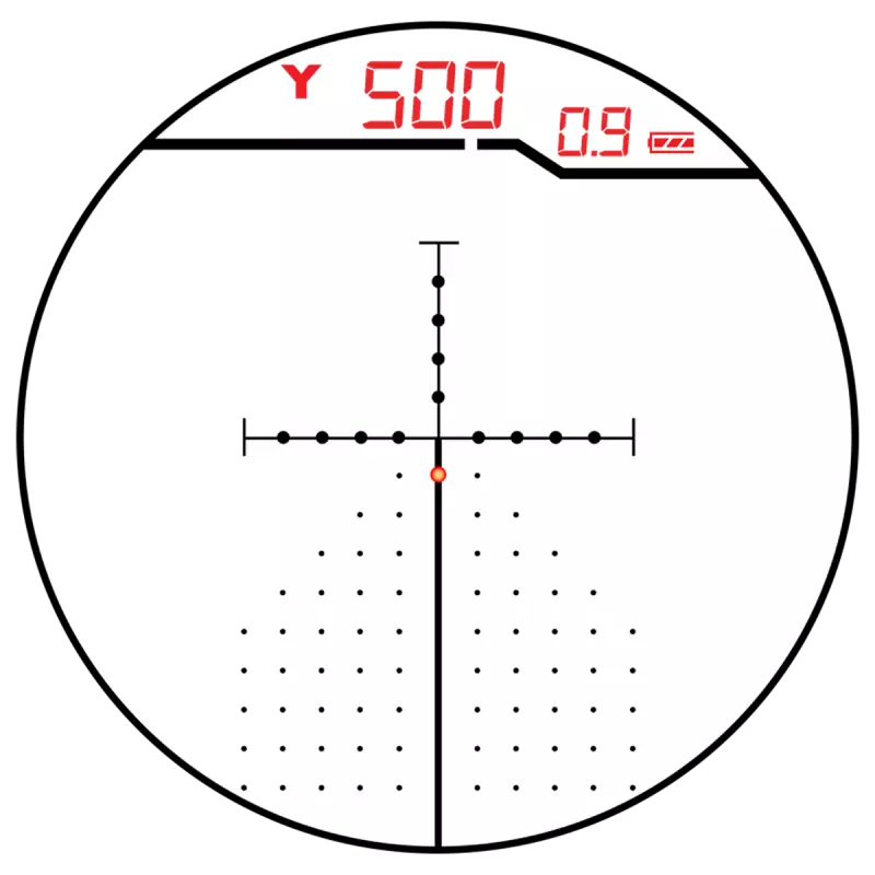 Eliminator V 5-20x50mm Laser Range Finding Scope (LRF) X96 Wireless Remote - CLEARANCE